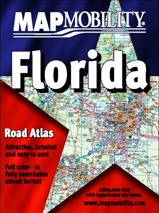 Cover image for MapMobility Florida Road Atlas